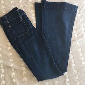 Express Bell Flare Mid Rise jean